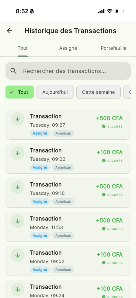Analytique des Revenus
